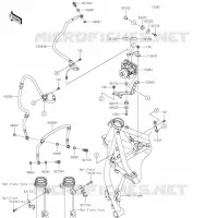 DURITE DE FREIN pour Kawasaki Z650RS 2023