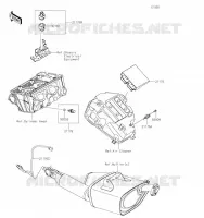 INJECTION CARBURANT pour Kawasaki Z650RS 2023
