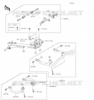 ACCESSOIRE(Grip and Tie Hook) pour Kawasaki Z650RS 2023