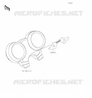 ACCESSOIRE(Indicator Cover) pour Kawasaki Z650RS 2023