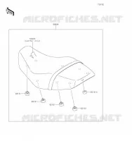 ACCESSOIRE(Low Seat) pour Kawasaki Z650RS 2023