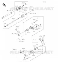 ACCESSOIRE(Slider) pour Kawasaki Z650RS 2023