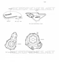 AUTOCOLLANT pour Kawasaki Z650RS 2023