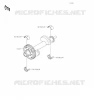 BALANCIER pour Kawasaki Z650RS 2023
