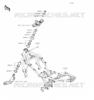 CADRE pour Kawasaki Z650RS 2023