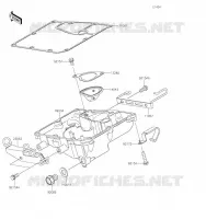 CARTER INFERIEUR pour Kawasaki Z650RS 2023