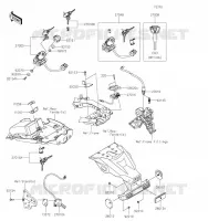 CONTACTEUR pour Kawasaki Z650RS 2023