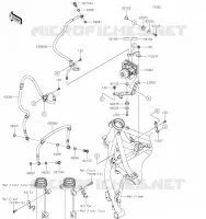 DURITE DE FREIN pour Kawasaki Z650RS 2023