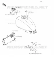 ETIQUETTES pour Kawasaki Z650RS 2023