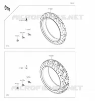 PNEUS pour Kawasaki Z650RS 2023