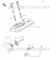 SYSTEME D&acute;ALLUMAGE pour Kawasaki Z650RS 2023