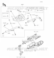 ACCESSOIRE (SUPPORT TOP CASE) pour Kawasaki Z650 2023