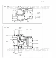 BOULON CARTER MOTEUR pour Kawasaki Z650 2023