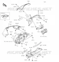 CARENAGE pour Kawasaki Z650 2023