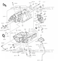 CARTER MOTEUR(S) pour Kawasaki Z650 2023