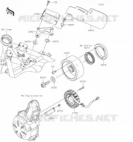 GENERATEUR pour Kawasaki Z650 2023