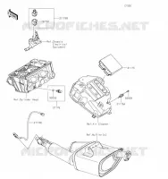 INJECTION CARBURANT pour Kawasaki Z650 2023