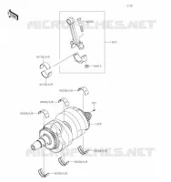 VILEBREQUIN pour Kawasaki Z650 2023