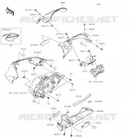 CARENAGE pour Kawasaki Z650 2023
