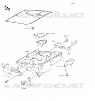 CARTER INFERIEUR pour Kawasaki Z650 2023