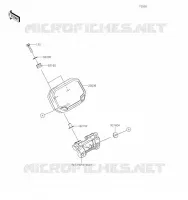 COMPTEURS pour Kawasaki Z650 2023