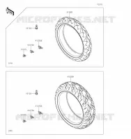 PNEUS pour Kawasaki Z650 2023