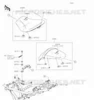 SELLE pour Kawasaki Z650 2023