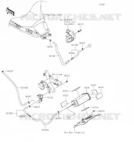 SYSTEME D'EVAPORATION CARBURANT pour Kawasaki Z650 2023