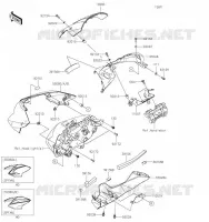 CARENAGE pour Kawasaki Z650 2023