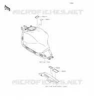 ETIQUETTES pour Kawasaki Z650 2023