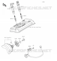SYSTEME D&acute;ALLUMAGE pour Kawasaki Z650 2023