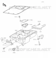CARTER INFERIEUR pour Kawasaki Z650 2023