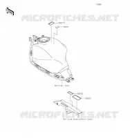 ETIQUETTES pour Kawasaki Z650 2023