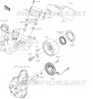 GENERATEUR pour Kawasaki Z650 2023