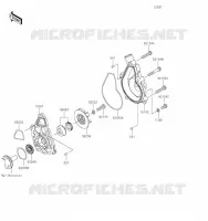 POMPE &Agrave; EAU pour Kawasaki Z650 2023