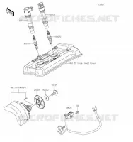SYSTEME D&acute;ALLUMAGE pour Kawasaki Z650 2023