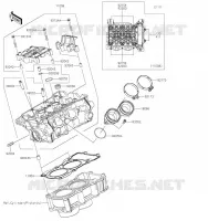 CULASSE pour Kawasaki NINJA 400 2023