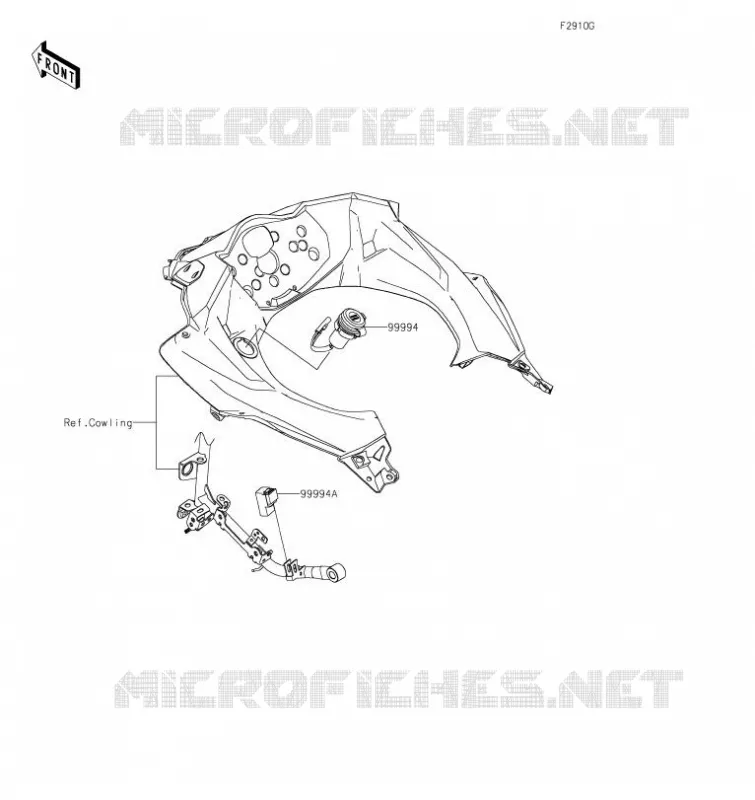 ACCESSOIRE(DC OUTPUT ETC.) Kawasaki MOTOS 400 2023 NINJA 400  EX400GPFBL