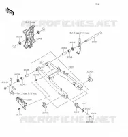 BRAS OSCILLANT pour Kawasaki NINJA 400 2023
