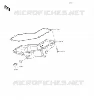 CARTER INFERIEUR pour Kawasaki NINJA 400 2023