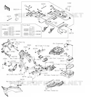 CHASSIS EQUIPMENT ELECTRIQUE pour Kawasaki NINJA 400 2023
