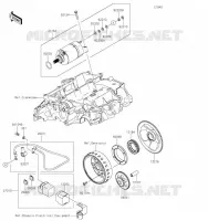 DEMARREUR pour Kawasaki NINJA 400 2023