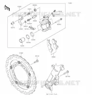 FREIN AVANT pour Kawasaki NINJA 400 2023