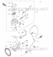 MAITRE CYLINDRE AV pour Kawasaki NINJA 400 2023