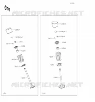 SOUPAPE pour Kawasaki NINJA 400 2023
