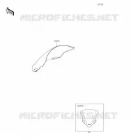 ACCESSOIRE(Windshield) pour Kawasaki NINJA 400 2020