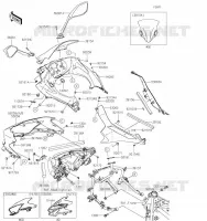 CARENAGES pour Kawasaki NINJA 400 2020