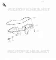 CARTER INFERIEUR pour Kawasaki NINJA 400 2020