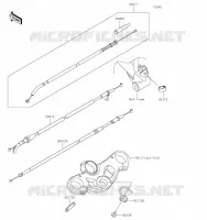 Cables pour Kawasaki NINJA 400 2020