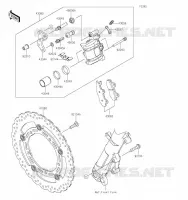 FREIN AVANT pour Kawasaki NINJA 400 2020